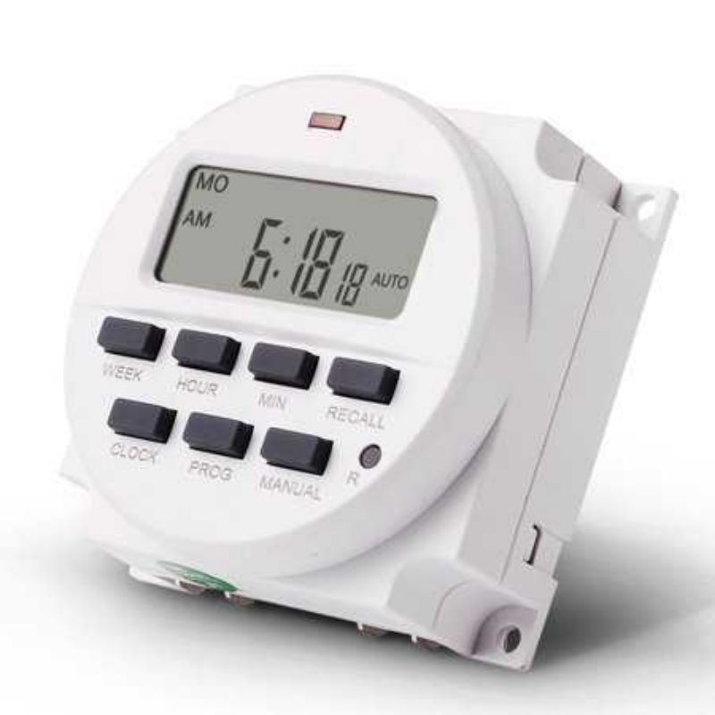 Jual Programmable Digital Timer Switch Relay 16 Program 220V/16A ...