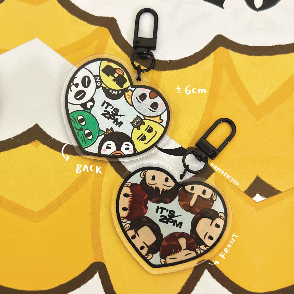 アイドル 2PM 10th Anniversary Mini Keyring JUNHO Batch of 3] 2pm Junho Inatsu 10th Anniversary Peng Peng Yi