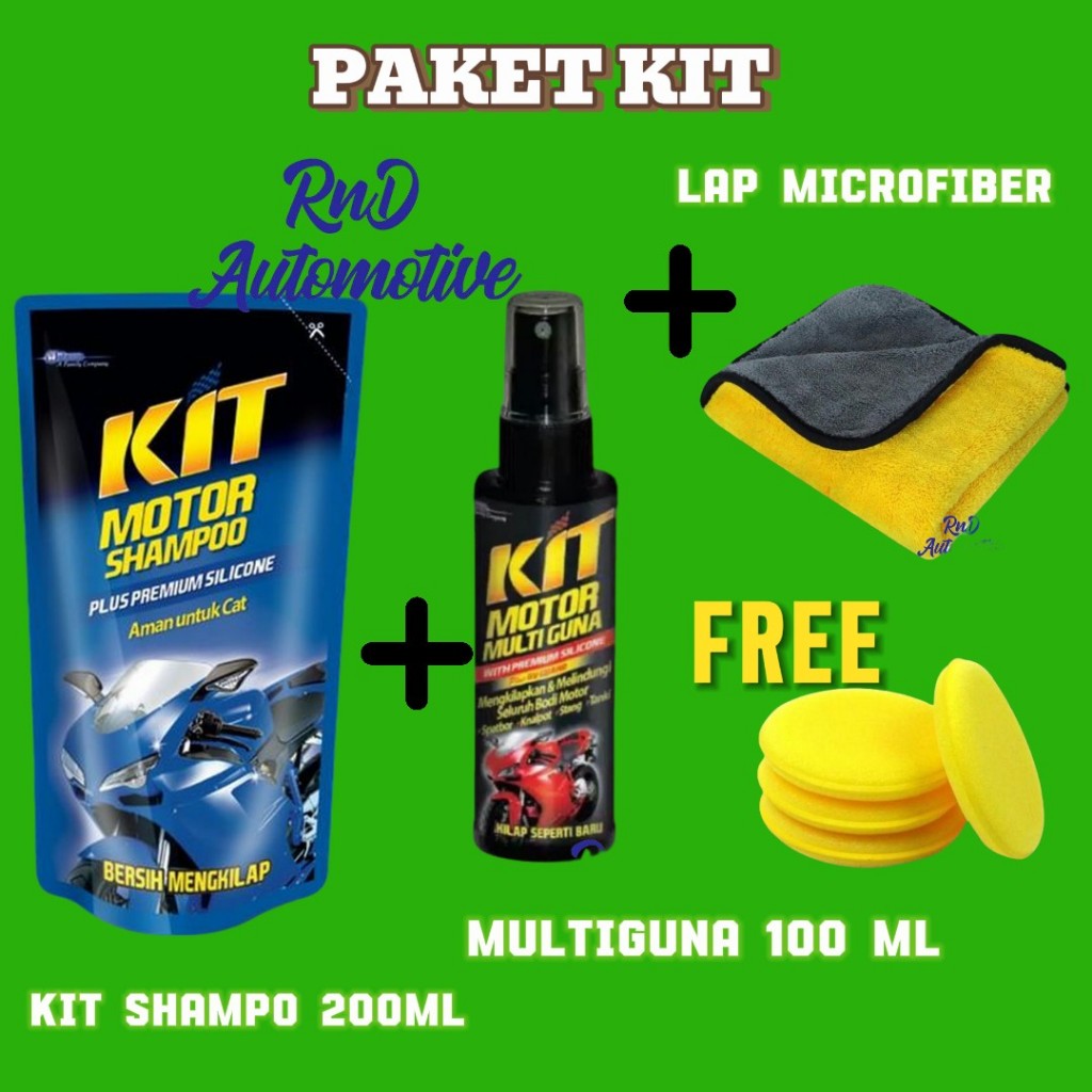 Jual Kit Paket Hemat, Kit Motor Shampoo, Kit Motor MultiGuna Pump, Lap ...