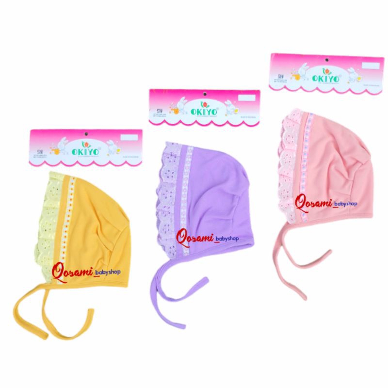 Jual OKIYO Topi Bayi Renda Casandra SNI | Shopee Indonesia