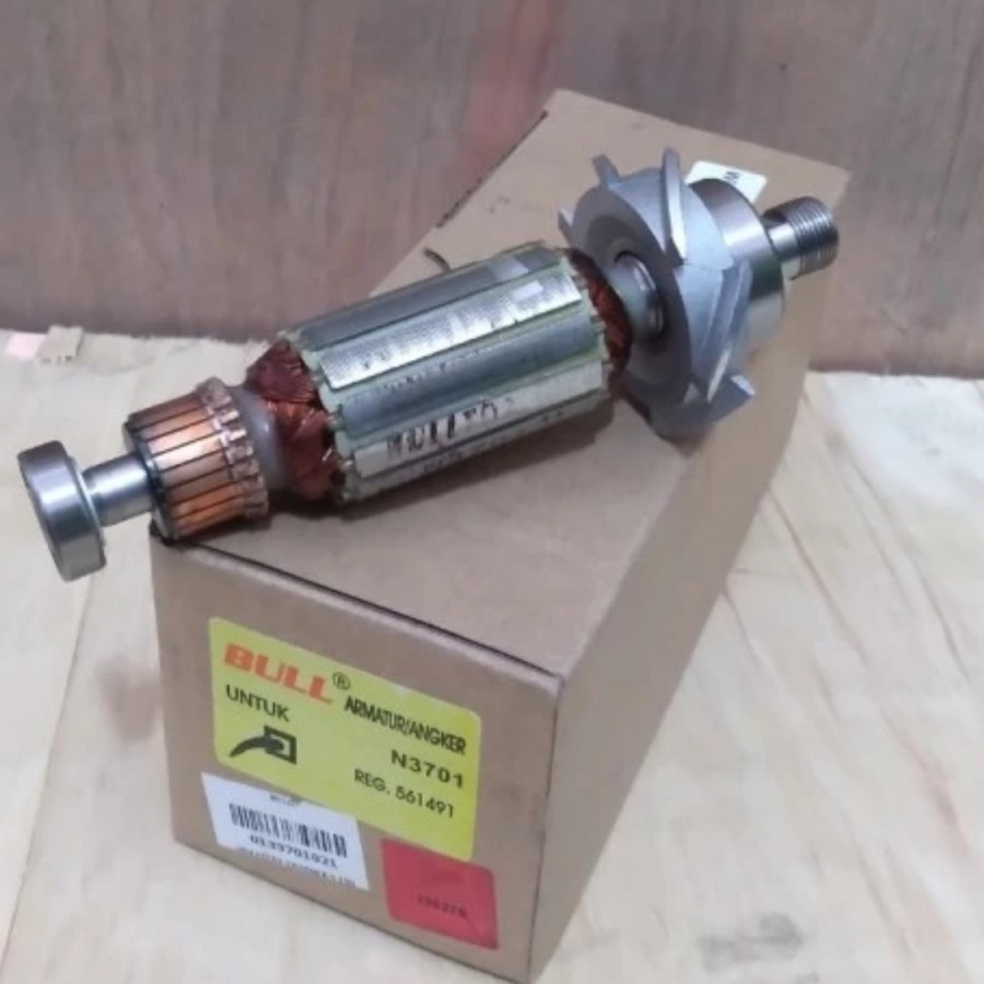 Jual BULL Armature Trimer Trimmer Mesin Profil Kayu Makita N3701 Bull ...