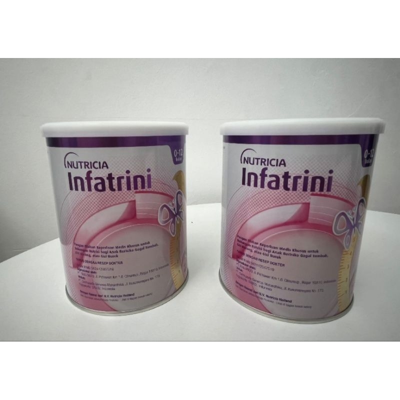 Jual Susu INFATRINI NUTRICIA (2 KALENG) - 400 gr & 400 gr | Shopee ...