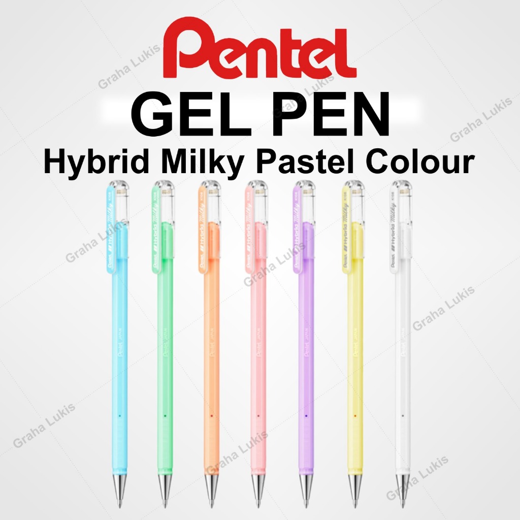 Hybrid Gel Grip Pastel まとめ売り Jual PENTEL HYBRID MILKY GEL PEN PASTEL COLOUR | Shopee Indonesia