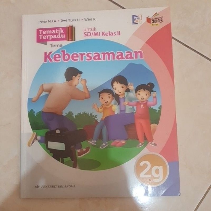Jual Buku Tematik Terpadu untuk SD Kelas 2 tema 2 G | Shopee Indonesia