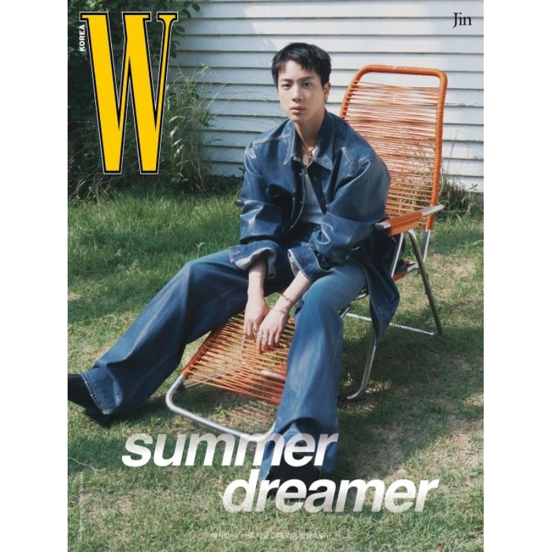『1年保証』 Jual (READY BTS JIN 2024 AUGUST MAGAZINE KOREA W STOCK) その他