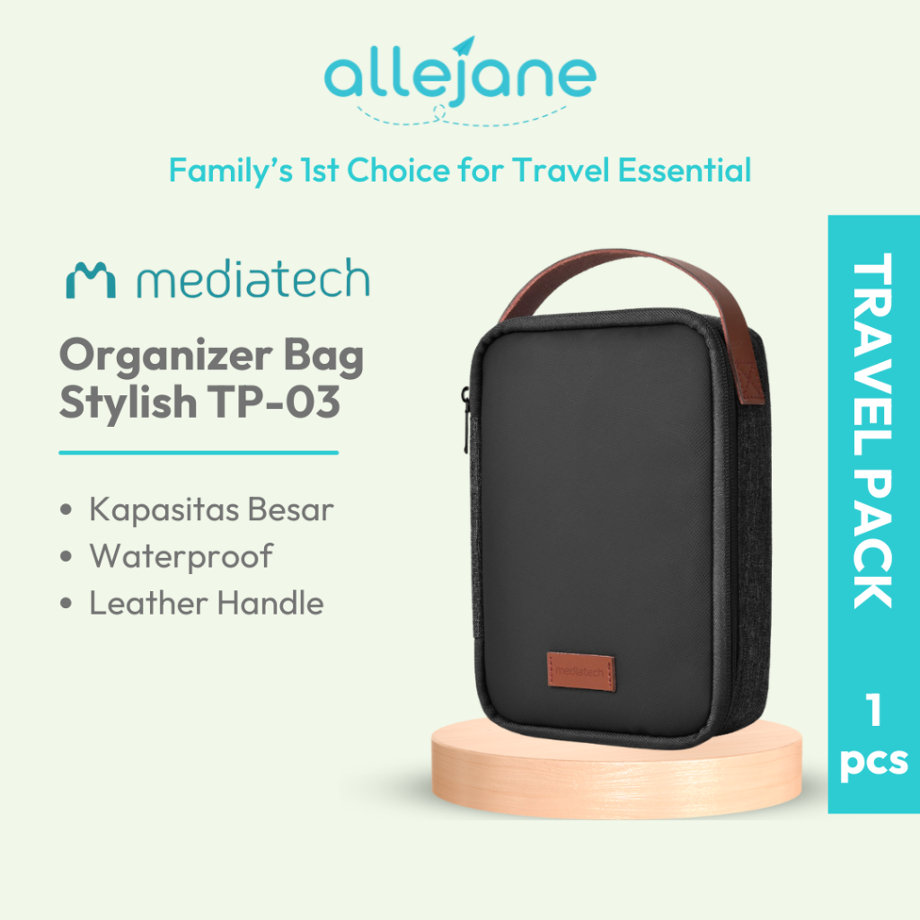 Jual Mediatech Travel Mini Organizer Bag Pouch Gadget Accessories