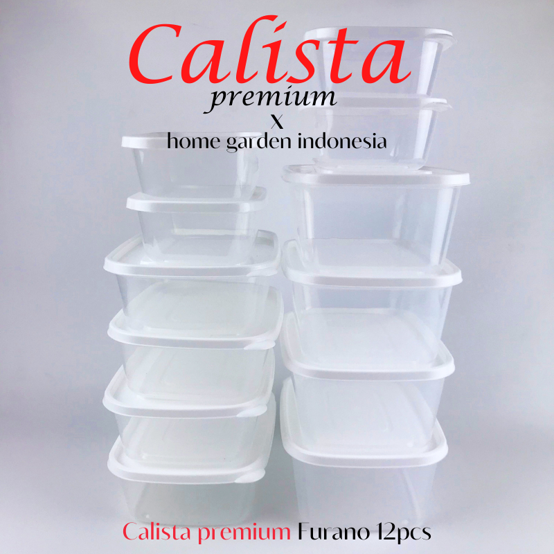 Jual TOPLES BENING SET FOOD CONTAINER PREP CALISTA FURANO PUTIH PREMIUM ...