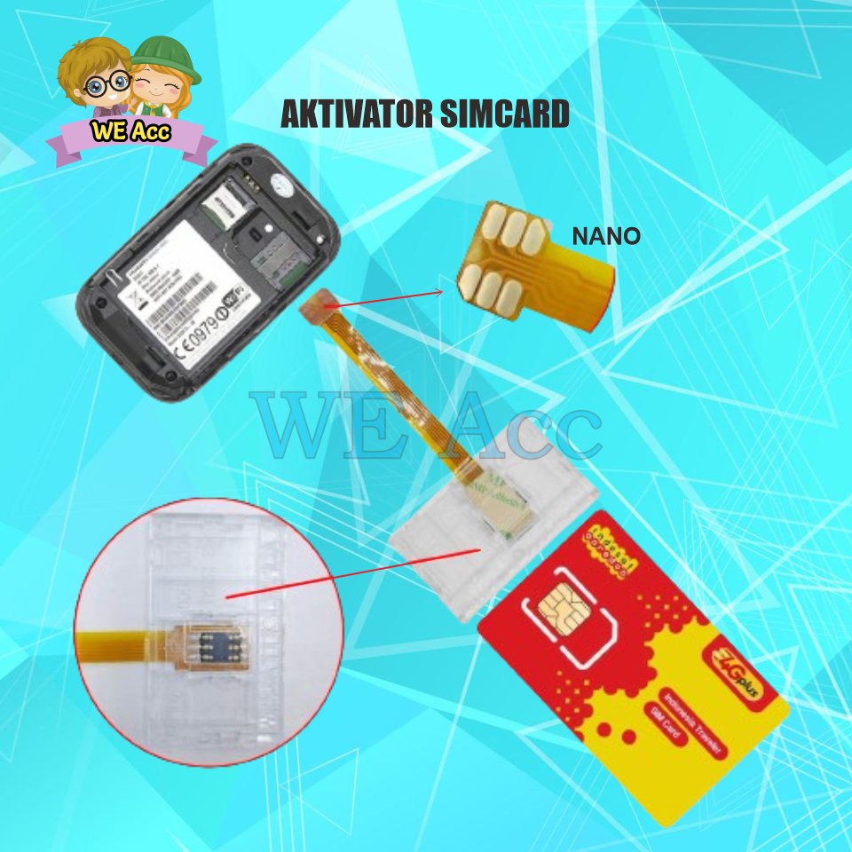 Jual [WE-AC] Aktivator Nano Simcard WIHUA Activator Flexibel Simcard ...