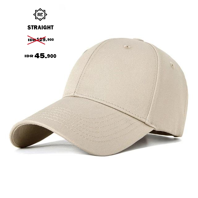 Jual Rz Straight - Topi Bisbol Fashion Polos Baseball Caps Quality ...