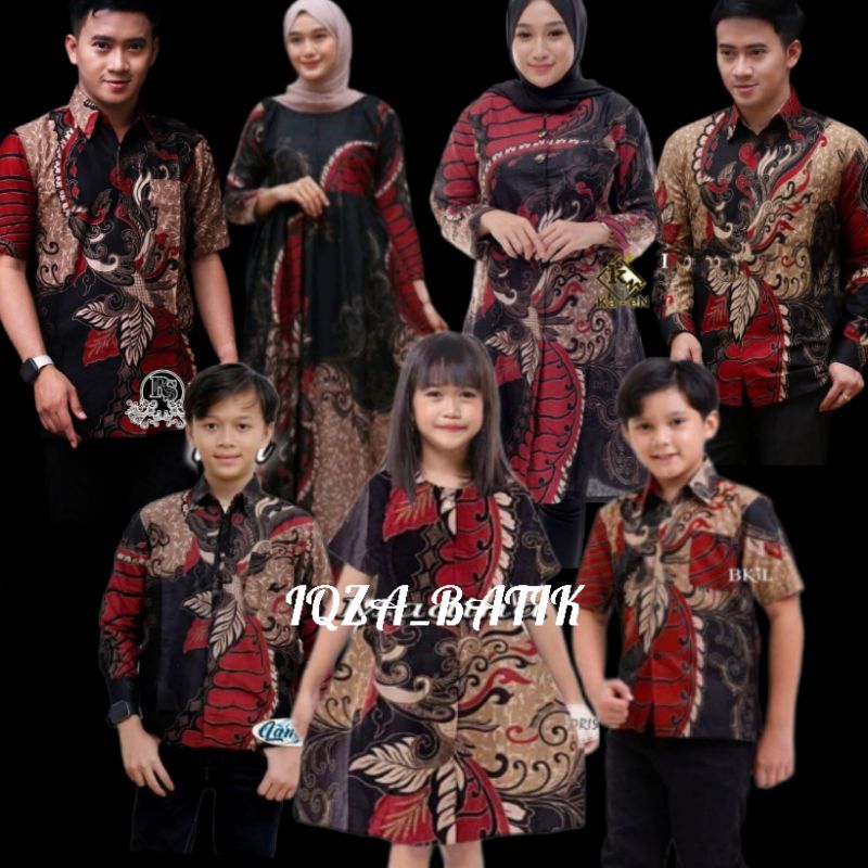Jual SERAGAM BATIK SARIMBIT COUPLE PASANGAN KELUARGA TERBARU / SARIMBIT ...