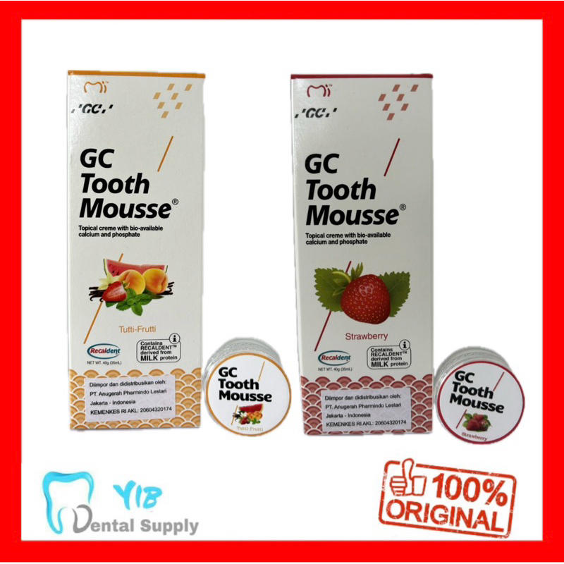 Jual Try me | Toothmousse share in jar 5gr | Vitamin gigi anak GC tooth ...