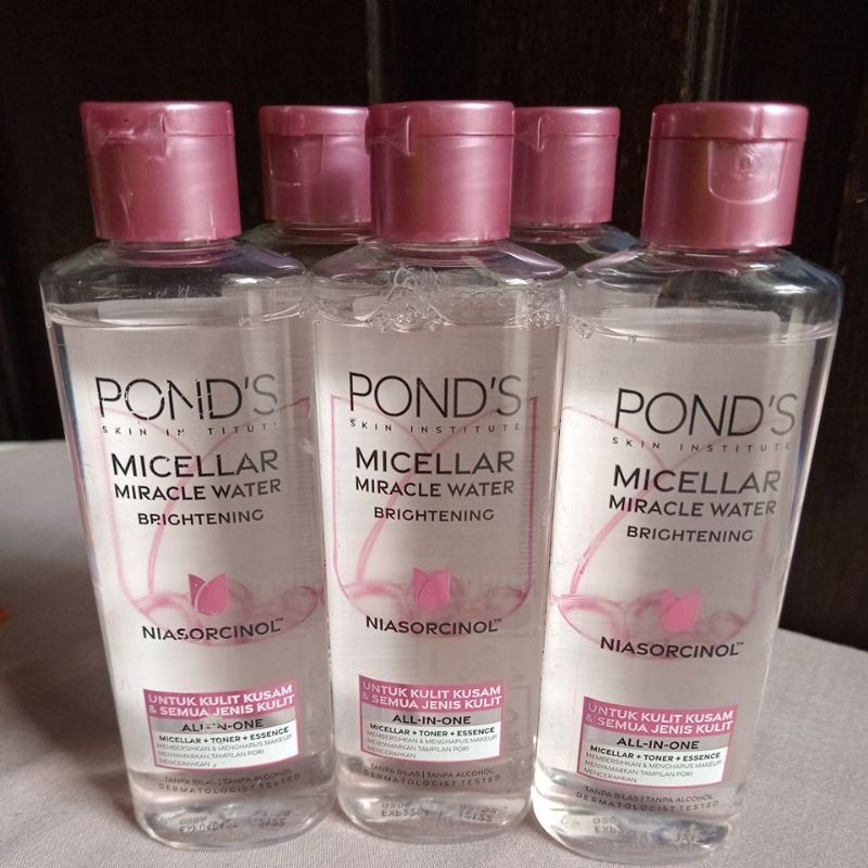 Jual POND'S MICELLAR WATER BRIGHTENING (NIASORCINOL) | Shopee Indonesia