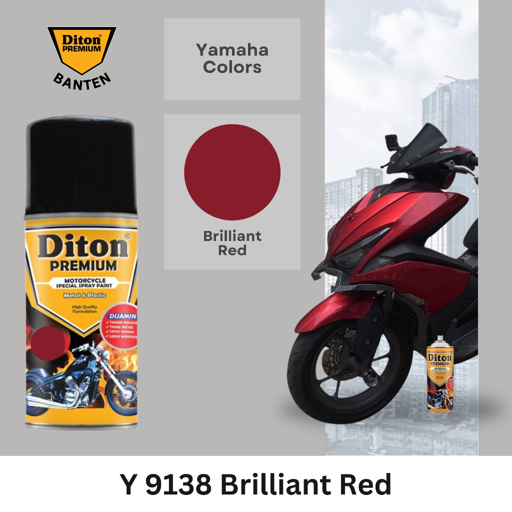 Jual Diton Banten - Cat Semprot Diton Premium Yamaha Colors (Y 9138 ...