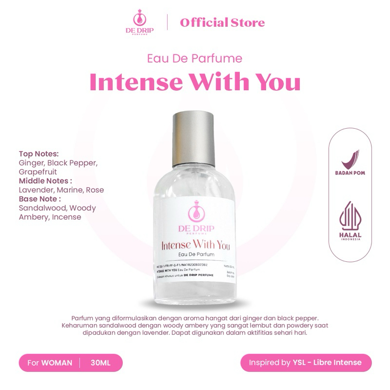 Jual De Drip Perfume Intense With You Inspired Parfum by YSL - Libre ...