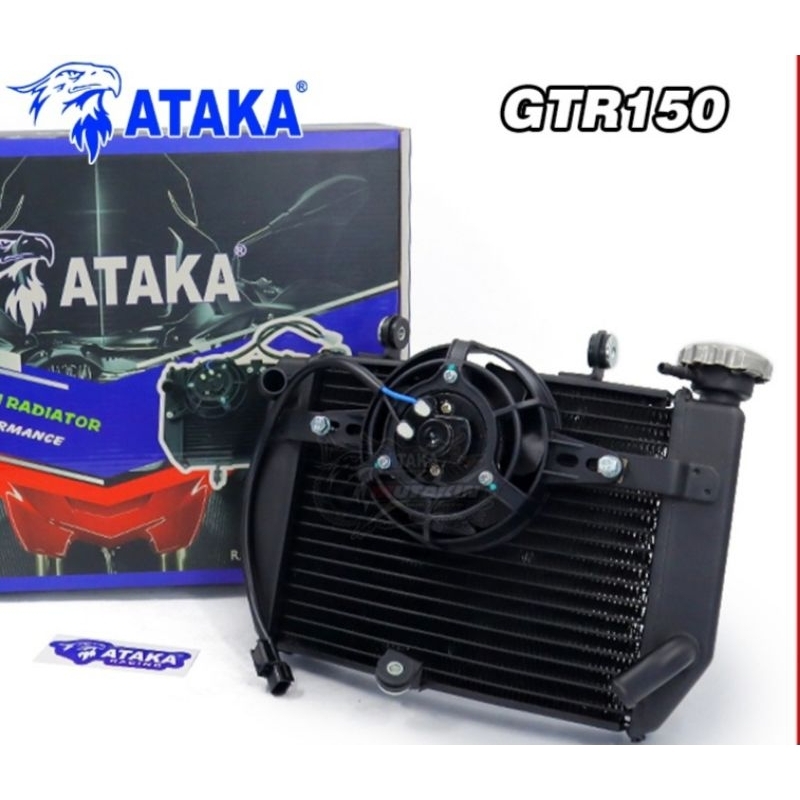 Jual Radiator big besar jumbo 1 kipas supra gtr ataka racing. | Shopee ...