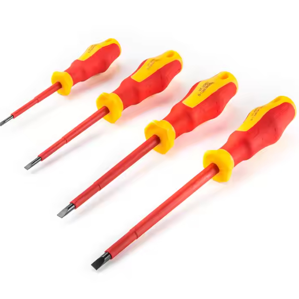 Jual JETJO Tools Obeng Khusus Tahan Listrik VDE up to 1000 Volt Mata ...