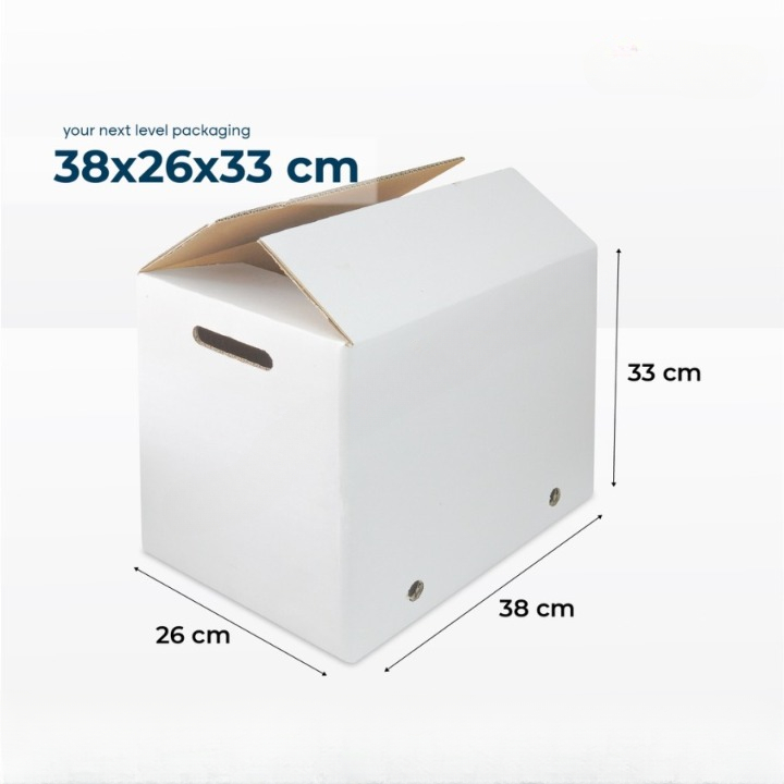 Jual (3pcs)Box Besar Kemasan File Kantor Box Hampers Packaging Parcel ...