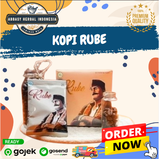 Jual Kopi Rube 1 Box 5 Sachet Asli Original - Kopi Rube Stamina Pria ...