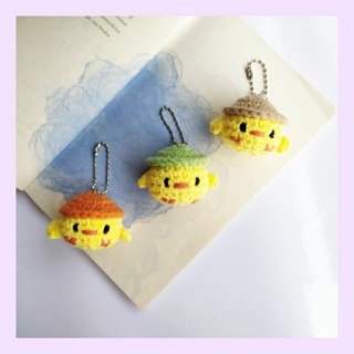 Jual [CROCHET] KEYCHAIN MINI DUCK WITH HAT GANTUNGAN RAJUT BEBEK TOPI ...