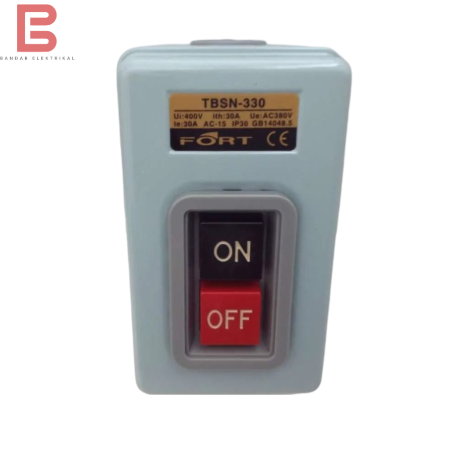 Jual Push Button On Off FORT TBSN-330 TBSN330 30A 3,7kW | Shopee Indonesia