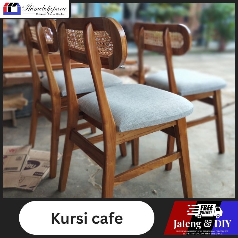 Jual kursi cafe ropan rotan, kursi ropan kombinasi rotan | Shopee Indonesia