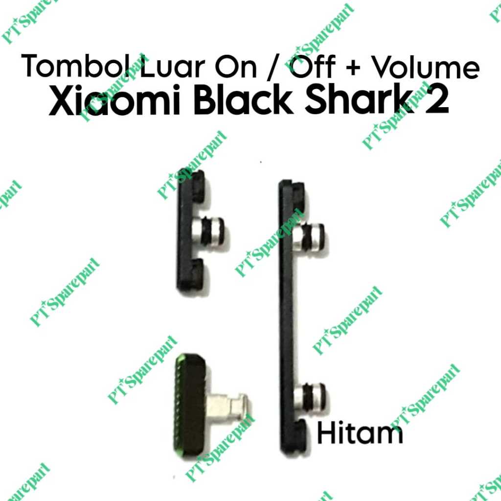 Jual Tombol Luar 1 Set Power On Off + Volume Xiaomi Black Shark 2 / SKW ...