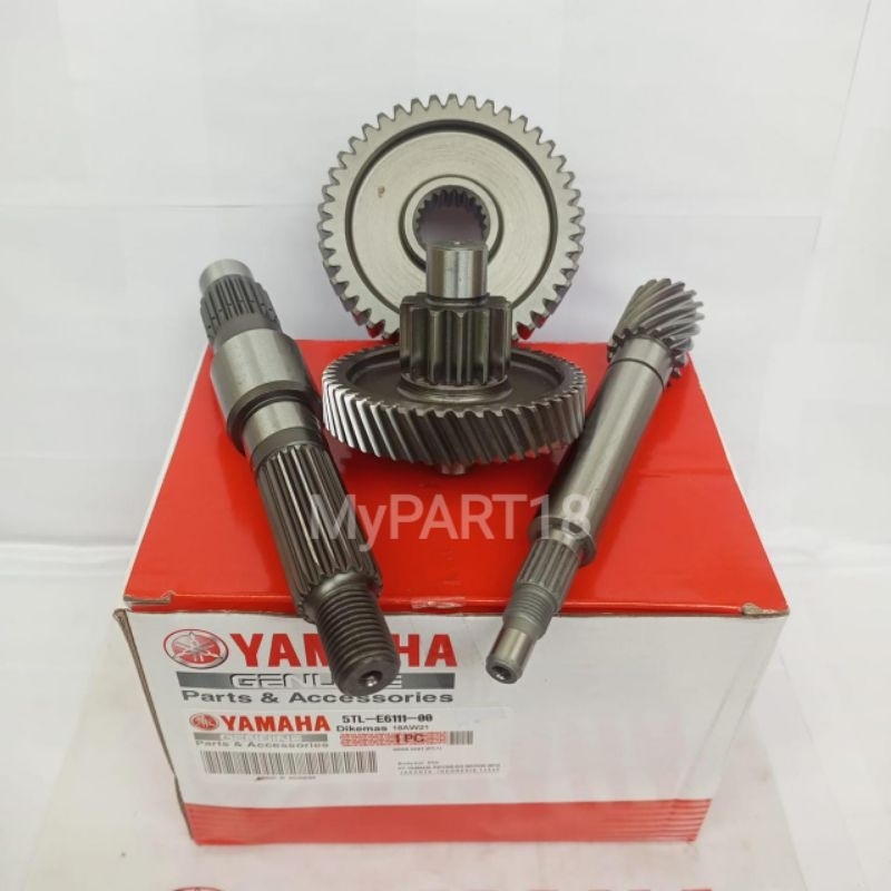 Jual GIGI GEAR RASIO SET 5TL KOMPLIT 4 MACAM MIO KARBU, MIO SPORTY, MIO ...