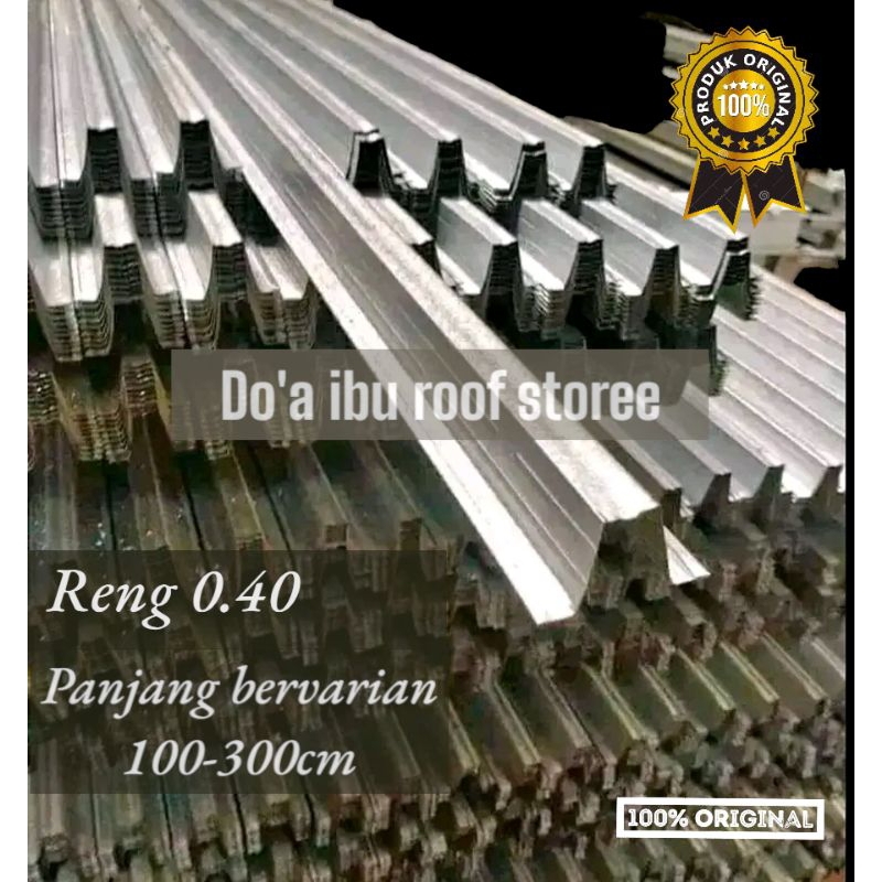 Jual reng baja ringan 0.4mm panjang bervarian | Shopee Indonesia