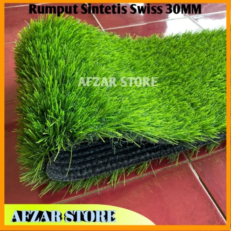 Jual Karpet Rumput Sintetis Ukuran 100 cm x 40 cm / Rumput Tebal 3 cm ...