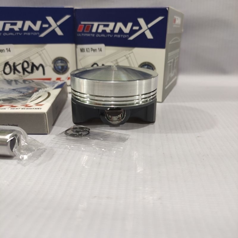 Jual SEHER PISTON KIT SET MITRON UK 59 60 62 63 PEN 14 DOME NMAX AEROX ...