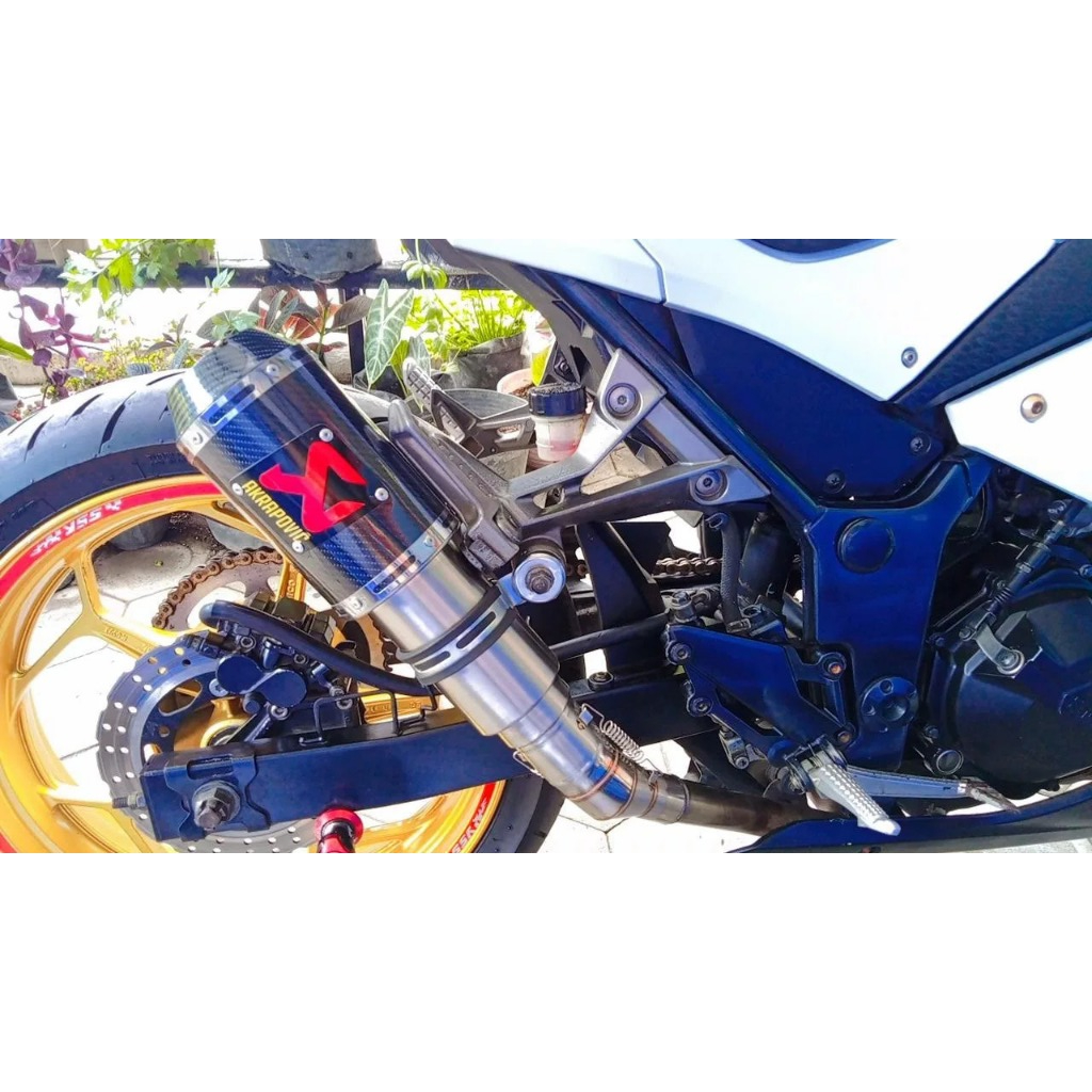 Jual Knalpot Racing Akrapovic GP M1 New R15 V2 V3 Vva Vixion Nva Nvl R ...