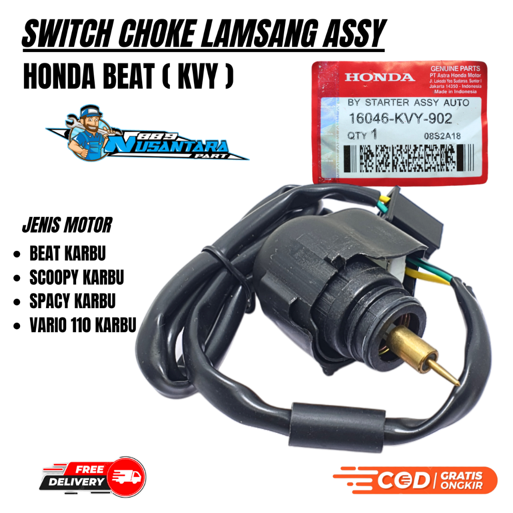 Jual SWITCH LANGSAM OTOMATIS CUK BEAT KARBU KVY / SCOOPY KARBU / SPACY ...