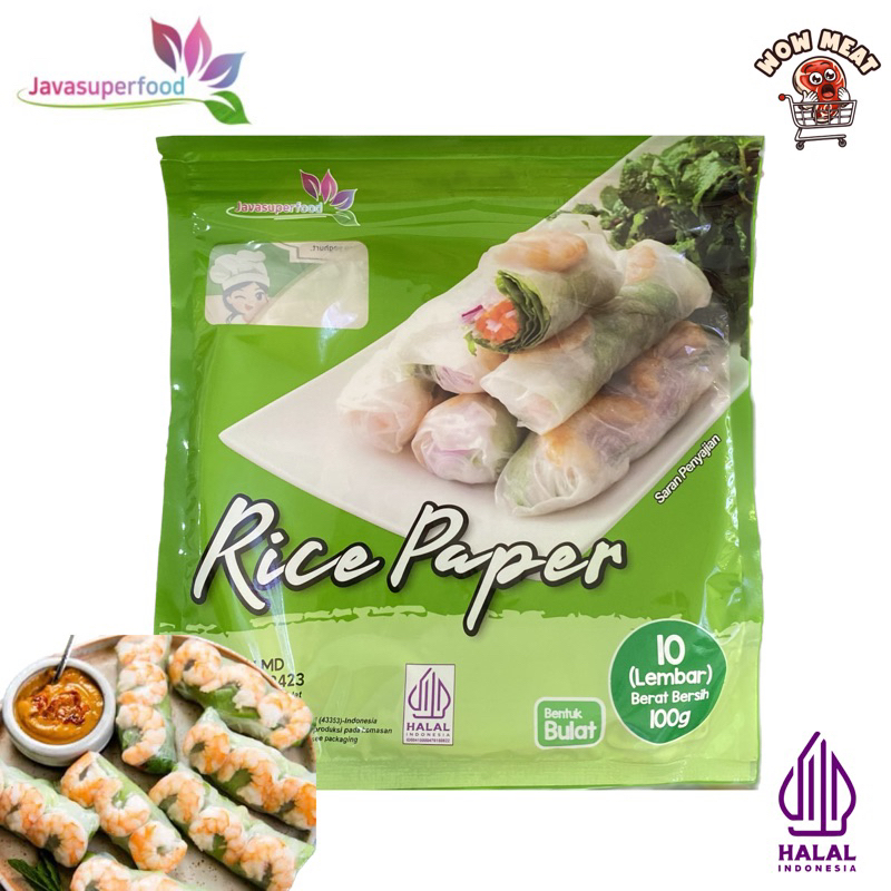Jual Rice Paper Java Super Food / Vietnam Roll Halal | Shopee Indonesia