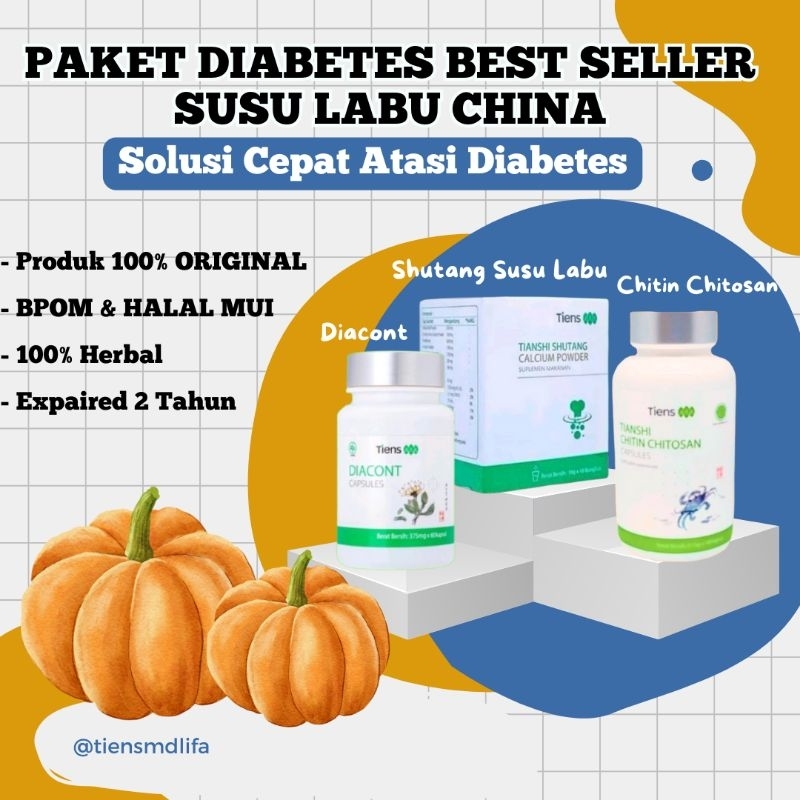 SUSU LABU CHINA - Shutang Kalsium Powder Obat China untuk Diabetes - Tianshi Shutang Kalsium Powder OBAT DIABETES | Kalsium untuk Diabetes | Susu Labu Cina | Obat Kencing Manis | Kalsium Shutang Terlaris Paket diabetes best seller Tiens