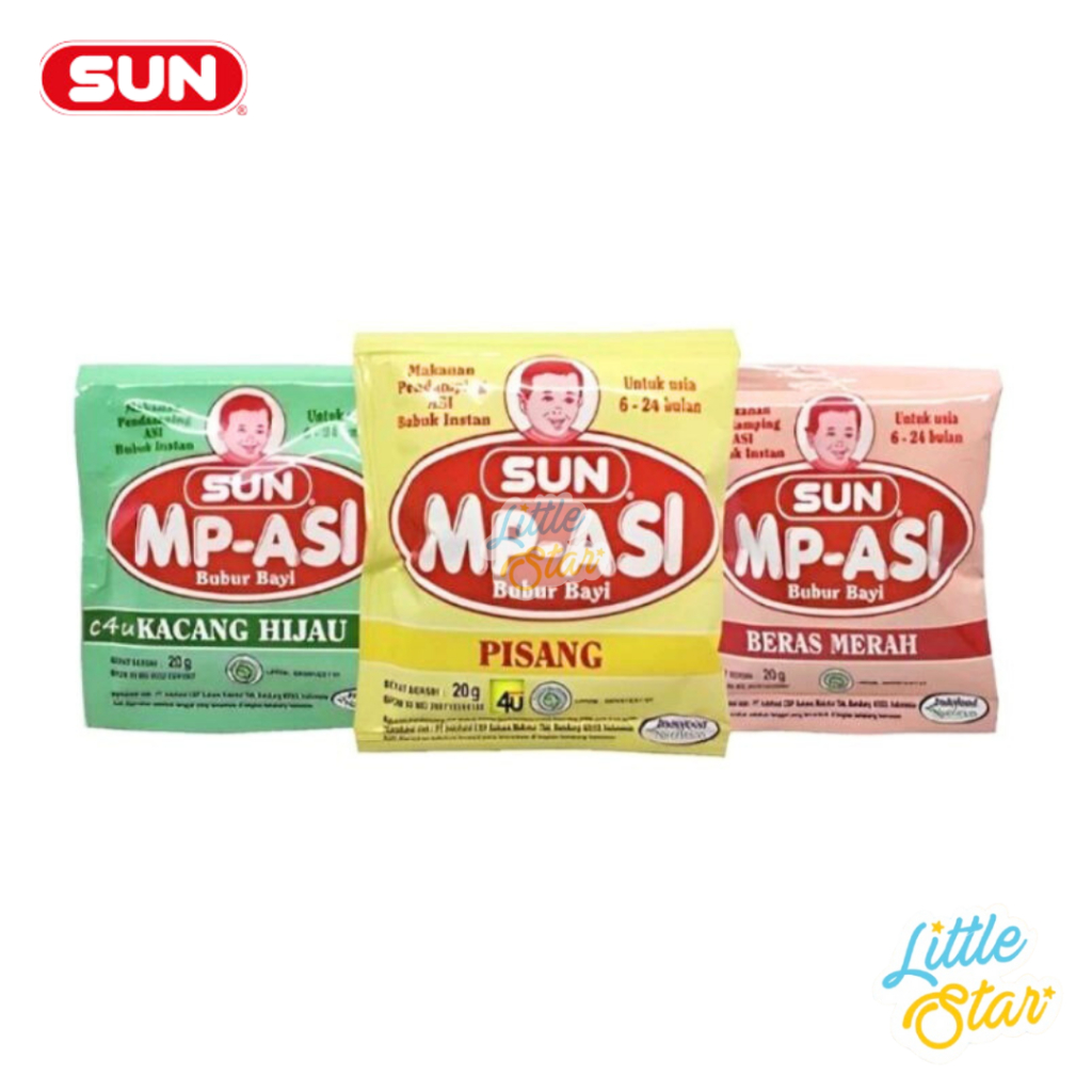 Jual SUN Promina Bubur Susu Sereal Bayi Ekonomis Sachet 20 Gr Makanan ...
