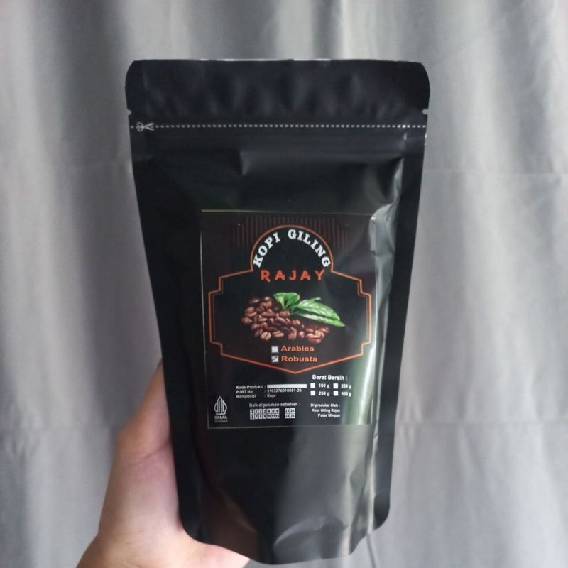 Jual Kopi Giling Rajay - Robusta - 150 gram | Shopee Indonesia