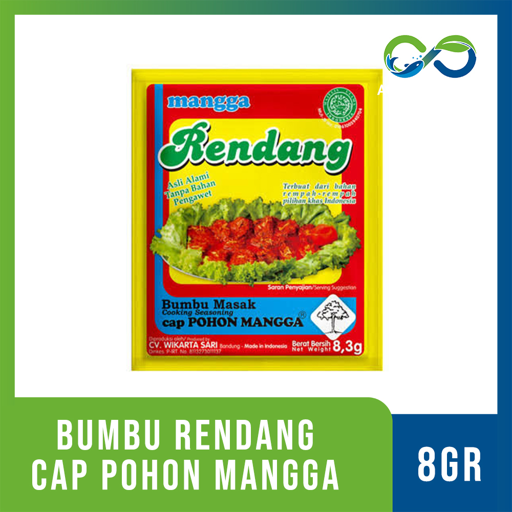 Jual [AquaEcofarm] BUMBU Rendang Rempah Indonesia Sachet Cap Pohon ...