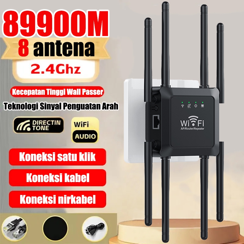 2024 NEW 7200M Wifi Extender 6/8 Antena WIFI Repeater Wireless Wifi Range  Extender Router Repeater
