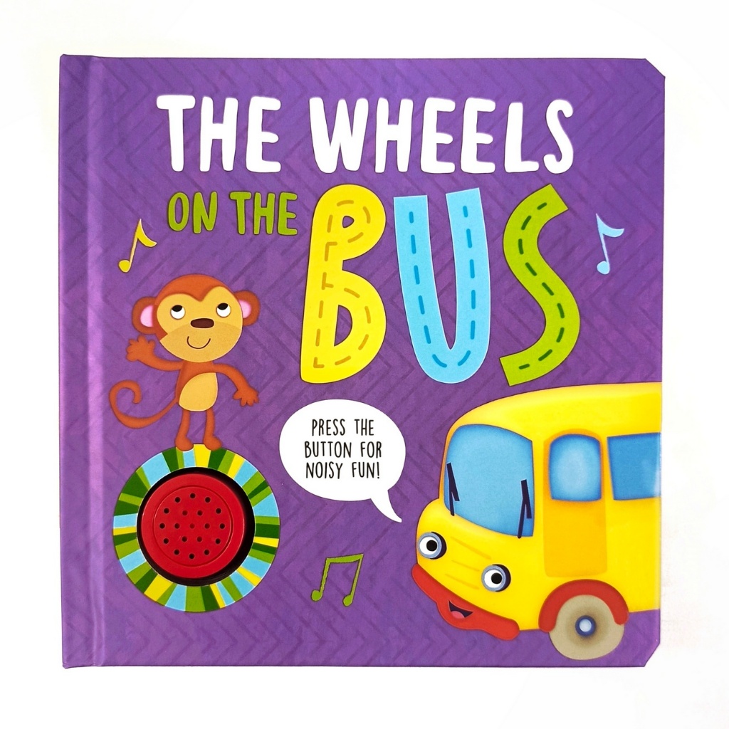 Jual ORIGINAL 1 Button Sound Book - Thw Wheel on The Bus - Leon Books ...