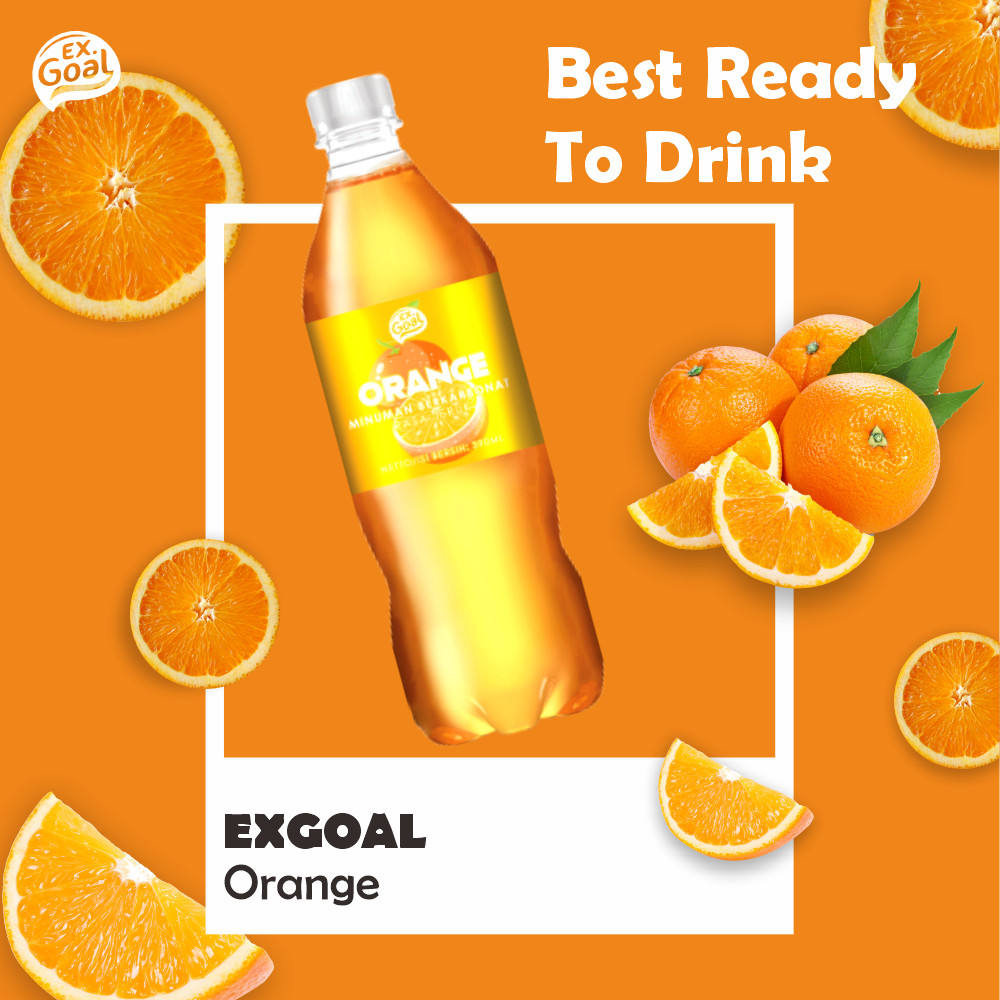 Jual Exgoal Ready to Drink Orange 390 ml | Shopee Indonesia