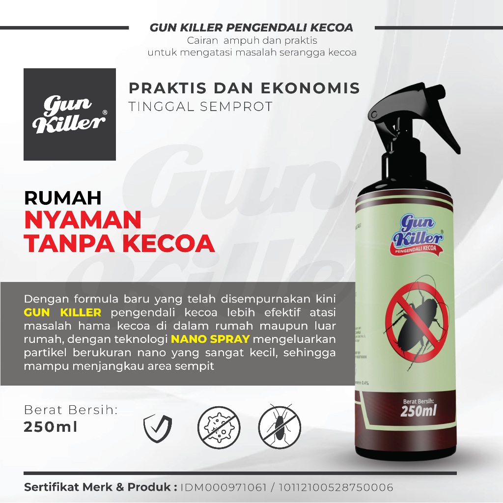 Jual RACUN KECOA 250ML - RACUN SIAP PAKAI SUPER AMPUH DENGAN KEMASAN ...