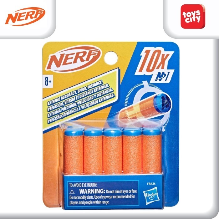 Nerf N Series N1 Darts, Includes 80 Darts, Compatible Only With Nerf N Series Blasters, Outdoor Games, Ages 8