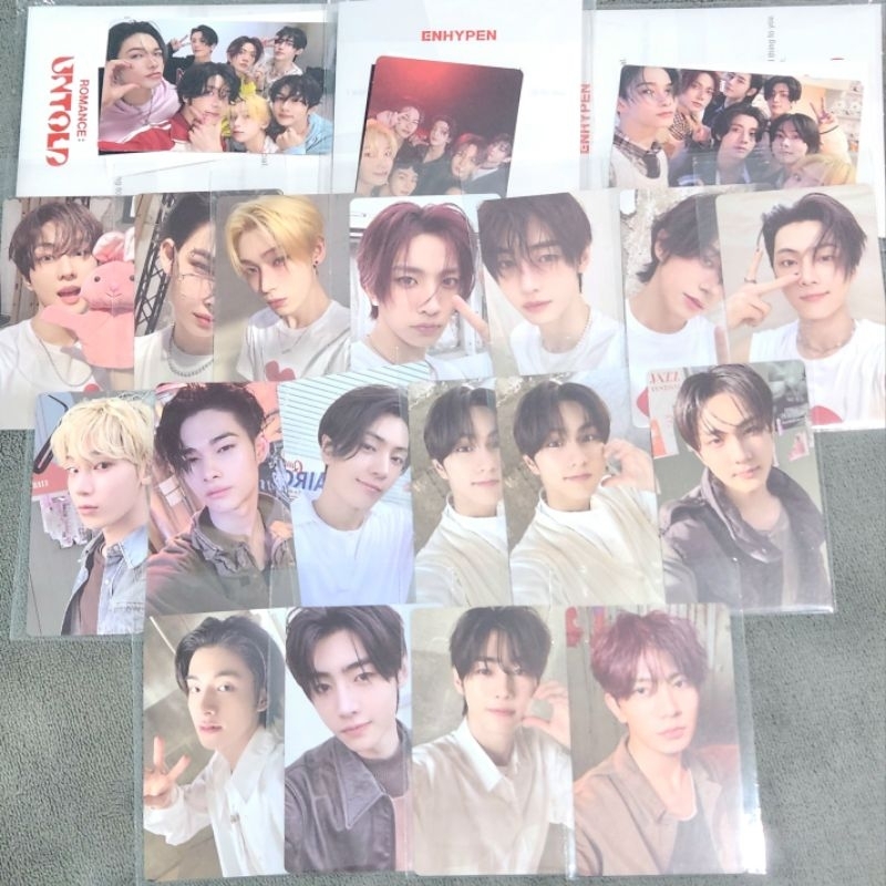 Jual ENHYPEN Photocard / Album Only - Official From Album ROMANCE ...