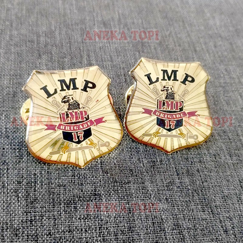 Jual Pin Logo LMP Fiber Pin Bros Laskar Merah Putih Fiber - Aneka Topi ...
