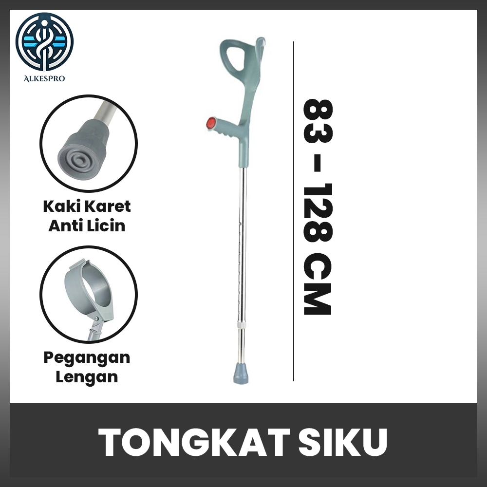 Jual (LIVE DISKON25%) SH Tongkat Siku Elbow Cane Alat Bantu Jalan ...