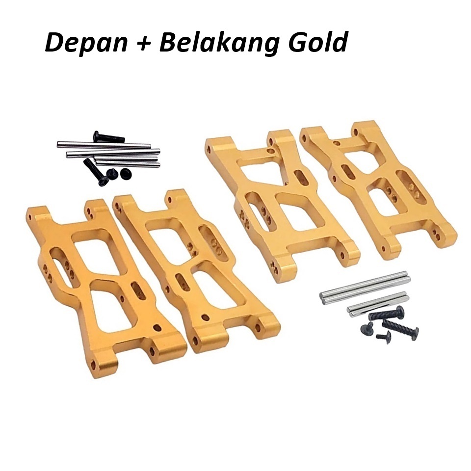 Reinforced Swing Arm Fixed Set, Strong RC Car Upgrade Accessory Accuracy Machining Reinforced Swing Arm Fit For 144001 1 14 Rc Model Car