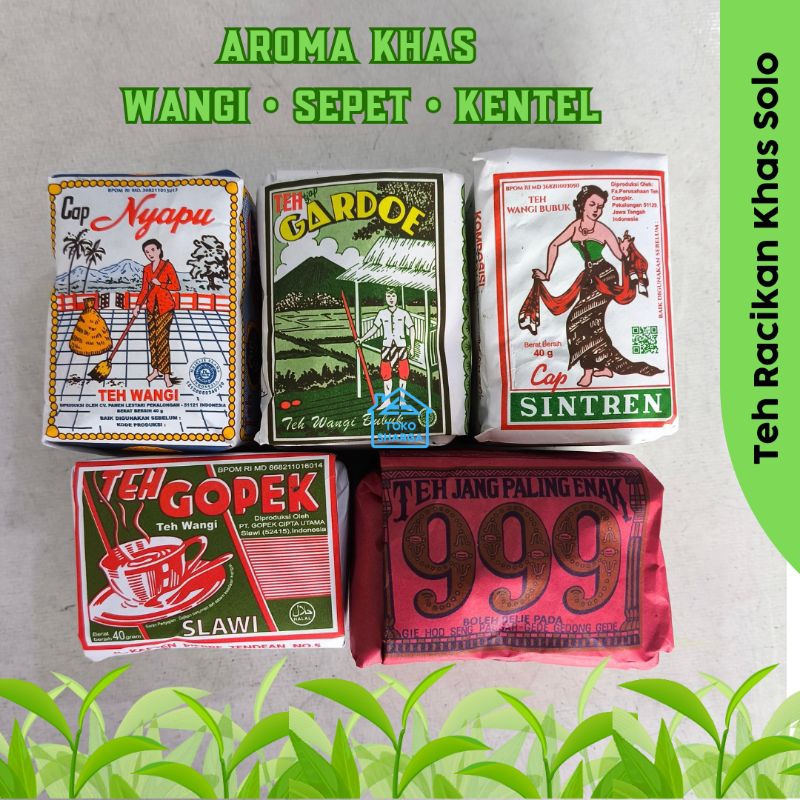 Jual PAKET TEH RACIKAN KHAS SOLO | Shopee Indonesia
