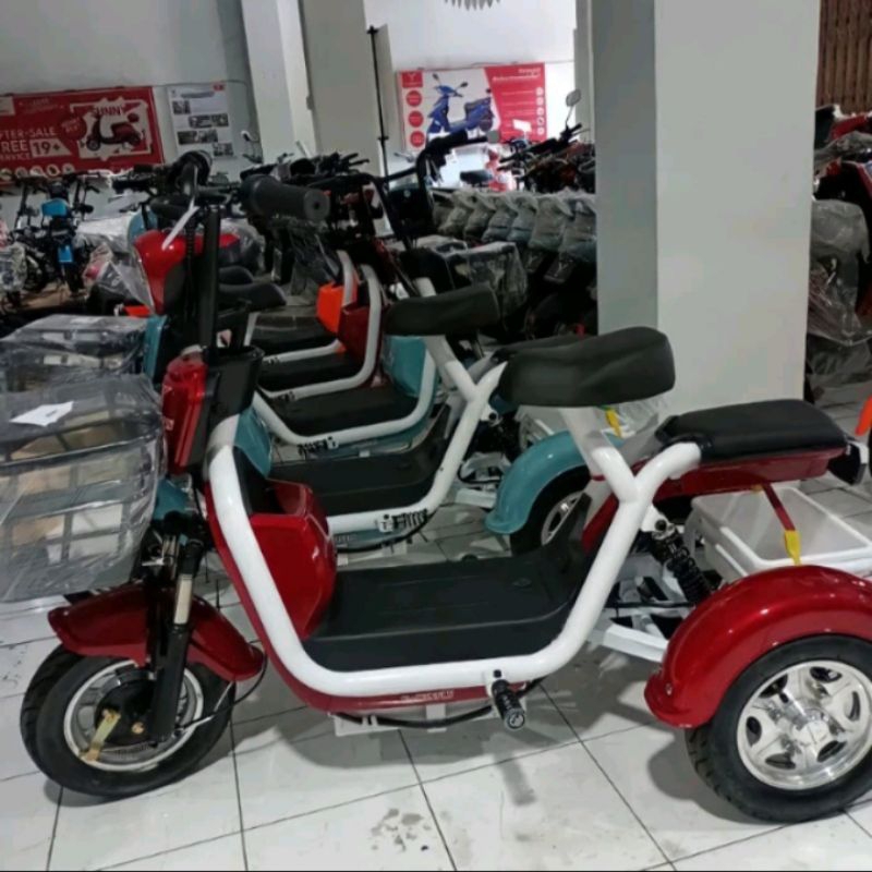 Jual sepeda listrik roda 3 Romeo uwinfly | Shopee Indonesia