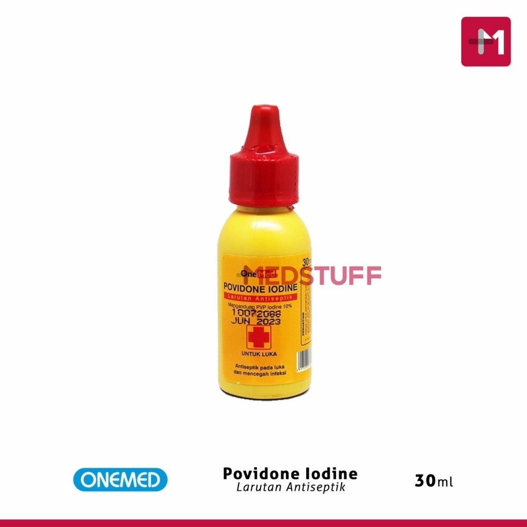 Jual Ecodine 30ml Povidone Iodine Onemed 30ml Povidon Iodin Ecodin 30ml ...