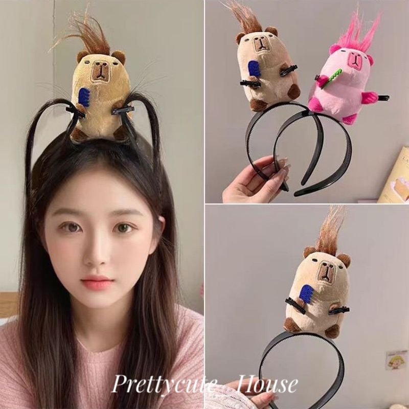 Jual (READY) Bando Jepit Capybara / Bando Koki Tikus Ratatouille Douyin ...